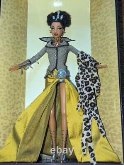 2003 Barbie LE Trésors d'Or de l'Afrique TATU Byron Lars Poupée Africaine-Américaine Expéditeur