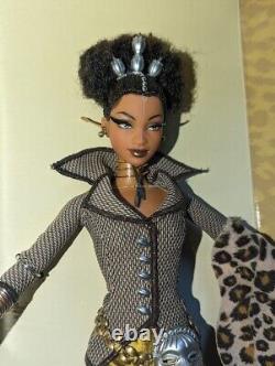 2003 Barbie LE Trésors d'Or de l'Afrique TATU Byron Lars Poupée Africaine-Américaine Expéditeur