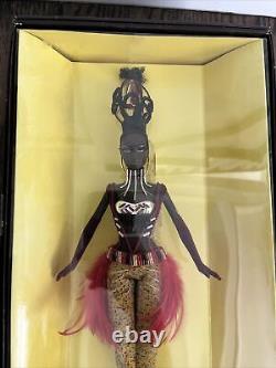 2005 Mattel Byron Lars Trésors d'Afrique TANO Barbie #G8050 Neuf NRFB