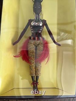 2005 Mattel Byron Lars Trésors d'Afrique TANO Barbie #G8050 Neuf NRFB