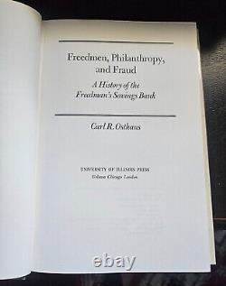 AFRO-AMÉRICAIN-LA BANQUE D'ÉPARGNE DES AFFRANCHIS- Affranchis, Philanthropie et Fraude