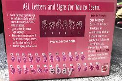 Aa Barbie Sign Language Doll Toys'r' Us Exclusive 26394 Mattel 1999 Rare Trouver