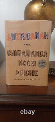 Americanah de Chimamanda Ngozi Adichie Édition Signée Reliée avec Jaquette Autographiée Rare