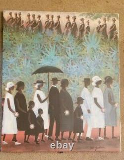 Art africain-américain par Ida Jackson : La procession funéraire
