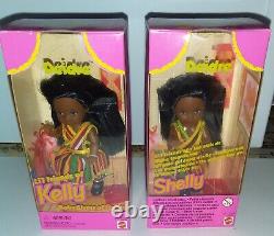 Barbie Li'l Amis De Kelly & Euro Version Shelly Friend Deidre & Deidre