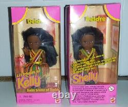 Barbie Li'l Amis De Kelly & Euro Version Shelly Friend Deidre & Deidre