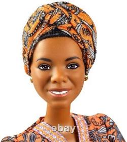 Barbie Mattel Gxf46 Signature Maya Angelou Doll De Collection Femmes Que Inspi