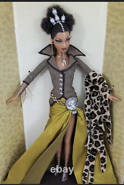 Byron Lars Tatu Barbie Doll Treasures Of Africa Limited Edition 2002 Mattel Nrfb