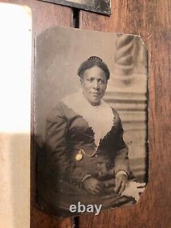 COLLECTION RARE DE PHOTOS TINTYPE D'AFRO-AMÉRICAINS / NOIRS ANCIENNES DES ANNÉES 1800 1860+