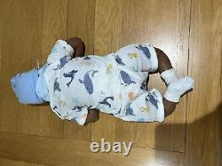 Chérissez les poupées Reborn Baby Boy Doll Milo 22 5lb 4oz Afro-américain Ethnic Uk