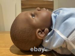 Chérissez les poupées Reborn Baby Boy Doll Milo 22 5lb 4oz Afro-américain Ethnic Uk