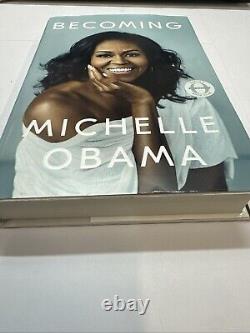 Devenir Michelle Obama Édition reliée signée à la main première édition autographiée 2018