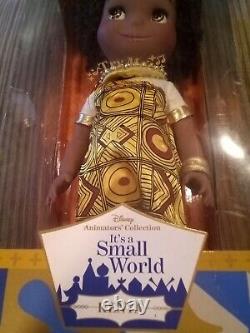 Disney Animators Collection C'est Un Petit Monde Kenya Sing Doll Retired Rare