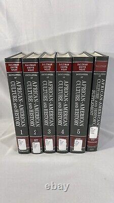 ENCYCLOPÉDIE DE LA CULTURE ET DE L'HISTOIRE AFRICANO-AMÉRICAINE. Ensemble de 5 volumes + supplément