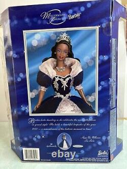 Édition Millénaire BARBIE Édition 2000 Afro-Américaine NRFB Yeux Bleus