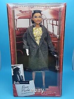 Ensemble de 3 poupées Barbie de la série Inspiring Women: Rosa Parks, Maya Angelou, Katherine Johnson