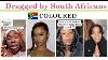 Femme Africaine Noire Vérifiée Par Des Coloureds Sud-africains Et Des Afro-américains Dans Le Mix Sur L'identité