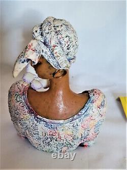 Figurine rare GRACIOUS par l'artiste afro-américain LaShun Beal 1994 Ltd 0005/2000