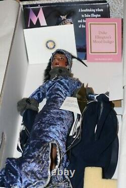 Franklin Mint Duke Ellington's Mood Indigo Porcelaine 20,5 Doll New