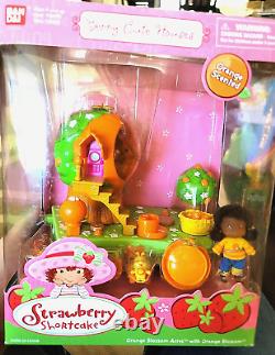 HTF Strawberry Shortcake Berry Cute Maisons Maison d'Orange Blossom Scellée Bandai