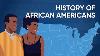 Histoire Des Afro-américains Animation