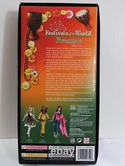 Kwanzaa Barbie Doll, Festivals Du Monde (dotw), 2006 Mattel J0945, Nfrb