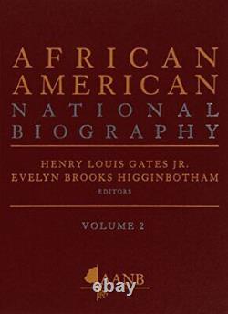 L'african American National Biographie Oxford African American Historical