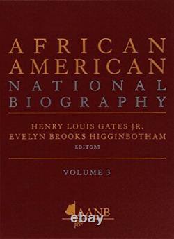 L'african American National Biographie Oxford African American Historical