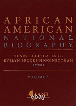 L'african American National Biographie Oxford African American Historical