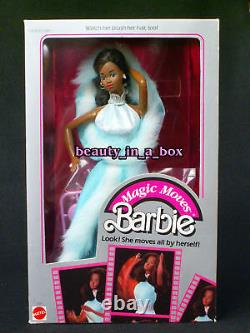 La Magie Bouge Barbie Doll Aa African American Classic 1985