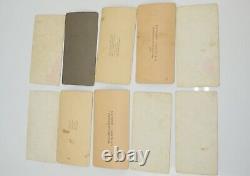 Lot de 10 cartes photographiques STEREOVIEW antiques RARES d'Afro-Américains