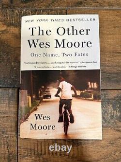 Lot de 48 Le Autre Wes Moore Un Nom, Deux Destins Broché Par Moore, Wes