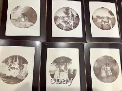 Lot de photos anciennes de Kodak représentant des Afro-Américains travailljsons pour le chemin de fer en Caroline du Nord, Américana noir
