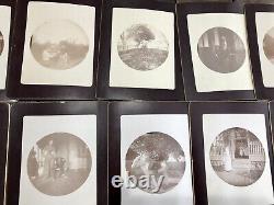 Lot de photos anciennes de Kodak sur les chemins de fer afro-américains en Caroline du Nord - Black Americana.