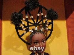 Mattel Barbie Doll Treasures Of Moja Africa Series Par Byron Lars 2001 Rare