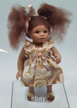 New Gail MC Cradle Artist Original Asha Doty Africain American Black Doll #2/10