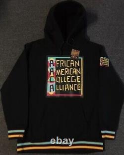 Nouvelle alliance collégiale afro-américaine AACA Sweat à capuche XXL Histoire noire de Martin Luther King Vtg années 90