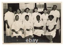 Photo de l'histoire médicale du personnel hospitalier noir africain-américain des années 1950