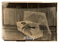 Photo post-mortem d'un enfant afro-américain des années 1930.