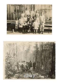 Plantation d'oranges de Floride des années 1900 Histoire sociale du travail des Africains-Américains Photos (8)