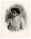 Portrait Photo D'une Jeune Fille Afro-américaine Fortunée De L'époque Victorienne Des Années 1900.