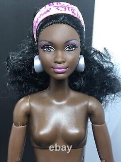 Poupée Barbie So In Style Chandra S. I. S. Babyphat Made To Move pour Repaint OOAK