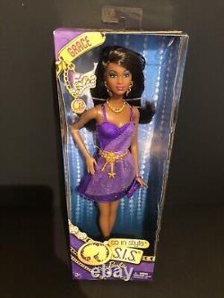Poupée Barbie So In Style Grace S. I. S. Africaine-Américaine Robe Violette Or Acc