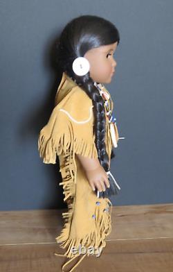 Poupée amérindienne Kaya de la société Pleasant Company, tenue originale, 2002