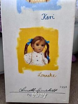 Poupée édition limitée Annette Himstedt 1998 #1704/2000 KERI avec boîte et certificat