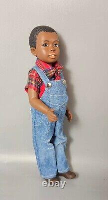 Rare Miss Martha Tous Les Enfants De Dieu Jody, 2402 African American Boy Fishing Doll