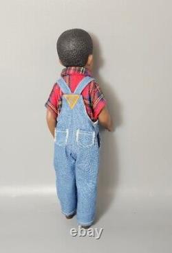 Rare Miss Martha Tous Les Enfants De Dieu Jody, 2402 African American Boy Fishing Doll