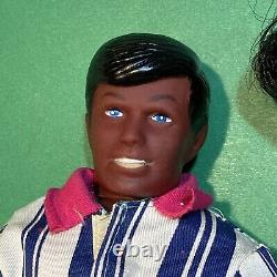 Rare Vintage Barbie Clone Couple Noir Africain-Américain Amos & Annie NRFP