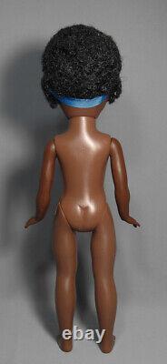 Shindana USA 1969 African American Black Malaika Doll 15talles Yeux Peints