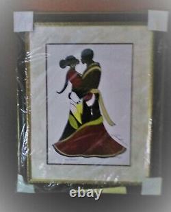 Soulmates By Andre Thompson African American Matted And Framed Art #640/1200